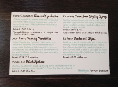 Beauty Box 5 - May Review