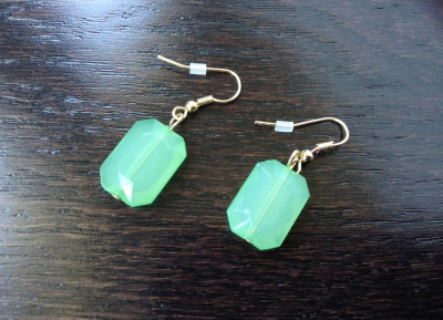 Mint Green Earrings - Myntbox - June Review