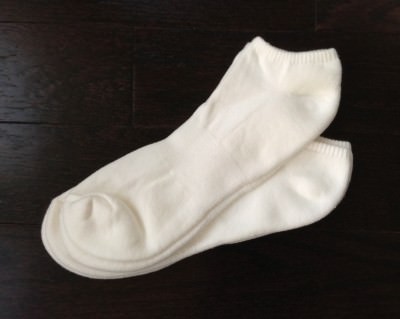 MeUndies Mystery Box Review - White Ankle Socks