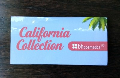 BH Cosmetics California Collection Eyeshadow Sample (ipsy Glam Bag – July Review)