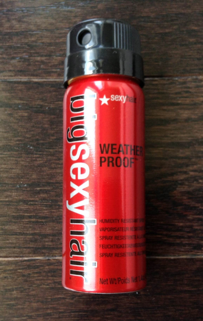 Sexy Hair - Weather Proof Humidity Resistant Spray (ipsy Glam Bag – July Review)