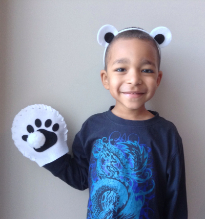 The cutest polar bear