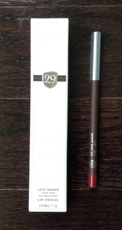 29 Cosmetics Lip Liner - Brix (Lip Factory Inc. - July Review)