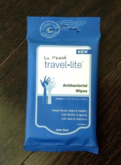 La Fresh Travel Lite Antibacterial Wipes