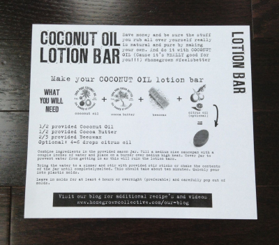 Coconut Oil Lotion Bar Coconut Oil Lotion Bar