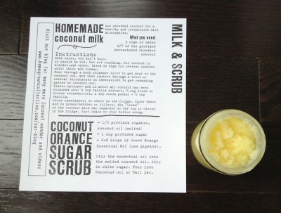 Coconut Orange Sugar Scrub Coconut Orange Sugar Scrub