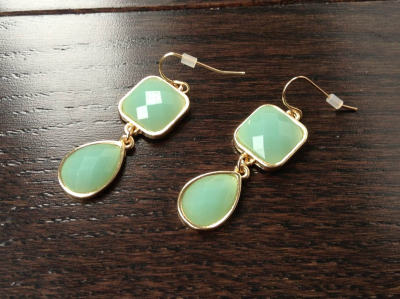 Mint Green Earrings
