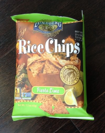 Lundeberg Rice Chips (Fiesta Lime)