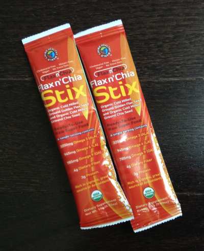 Living Healthy World Flax N’ Chia Stix