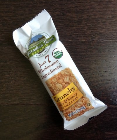 Cascadian Farm Crunchy Oats and Honey Granola Bar