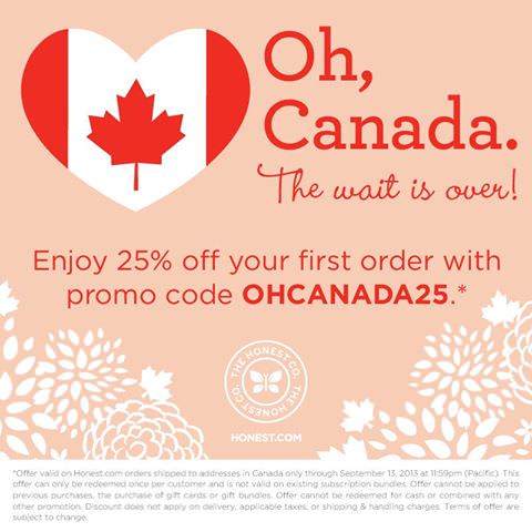 The Honest Company – Now Ships To Canada!