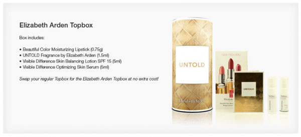 Elizabet Arden Topbox