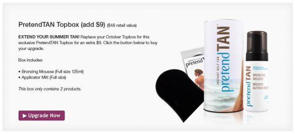 Pretend TAN Topbox