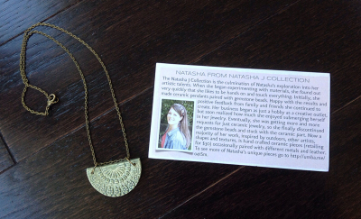 Natasha J Collection - Ceramic Necklace