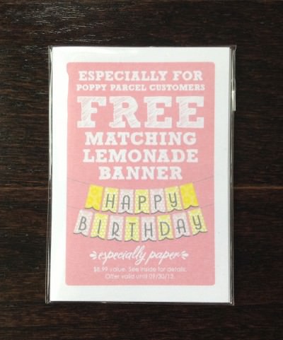 Especially Paper - Lemon Tag Pack w/ Free Printable Birthday Banner