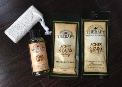 Village Naturals Therapy Aches & Pains Relief in Eucalyptus, Rosehips & Chamomile