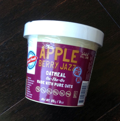 Rocket Food Apple Berry Oatmeal