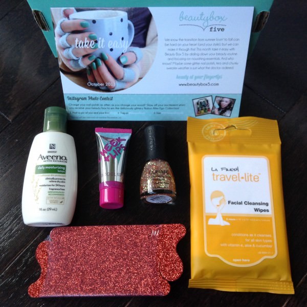 Beauty Box 5 Review - October 2013