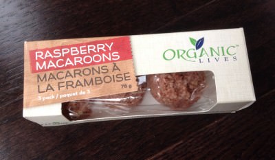 Organic Lives Raspberry Macaroons