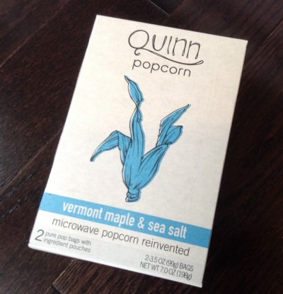 Quinn Popcorn Vermont Maple & Sea Salt