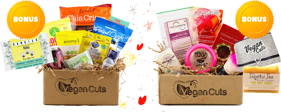Vegan Cuts Cyber Monday Snack Box & Beauty Box Sale!