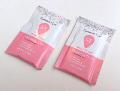 2 Summer’s Eve Cleansing Cloths