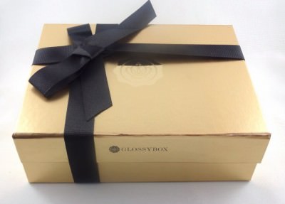 Limited Edition Gold Holiday Glossybox - Beautifully packaged!