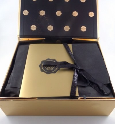Limited Edition Gold Holiday Glossybox - Beautifully packaged!