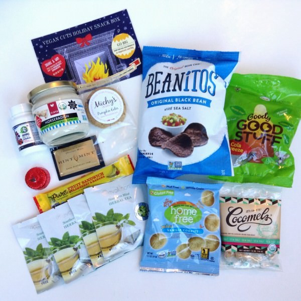 Vegan Cuts Holiday Snack Box Review - December 2013