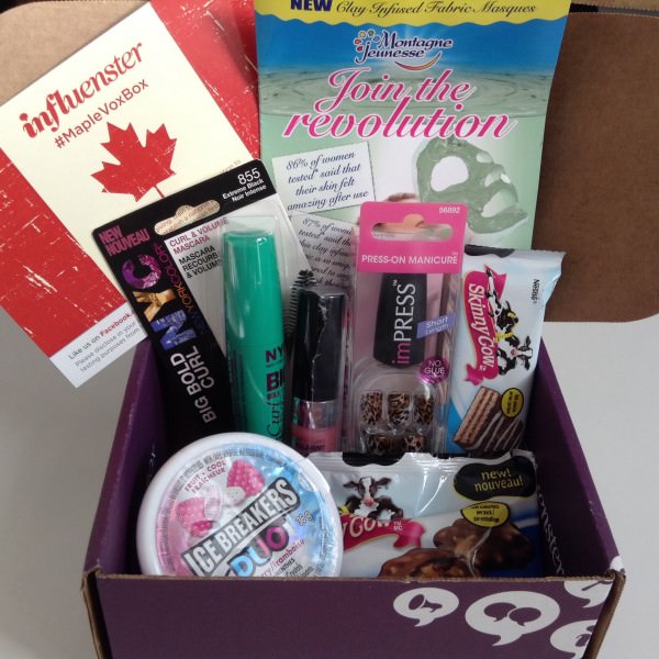 Influenster MapleVoxBox Review