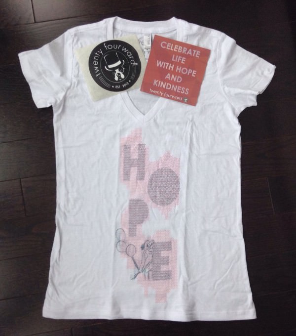 Twenty Fourward — HOPE Shirt by Dom Romero Twenty Fourward — HOPE Shirt by Dom Romero