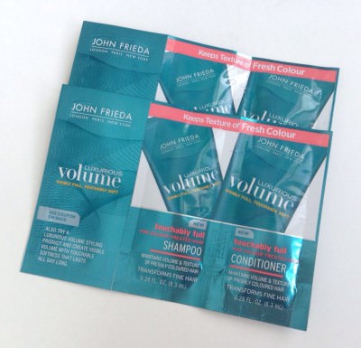 Beauty Box 5 Review – John Frieda Luxurious Volume Shampoo & Conditioner
