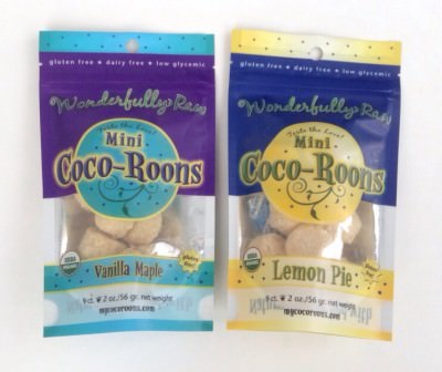 Cave Cravings Review - Mini Coco-Roons - My Cocoroons (Lemon Pie & Vanilla Maple)