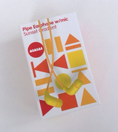 Pipe Earphone w/mic by AIAIAI