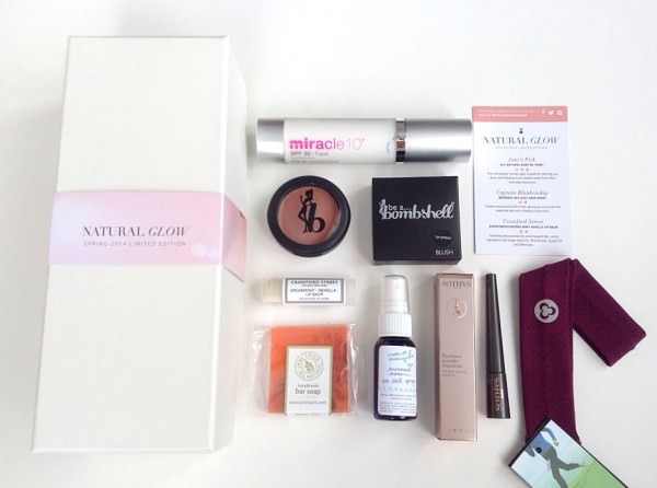 Luxe Box Natural Glow Spring 2014 Limited Edition Review