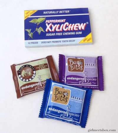UrthBox Review: Chewing Gum & Endangered Species Bug Bites