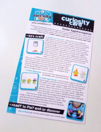 Curiosity Box Review + Coupon Codes – April 2014