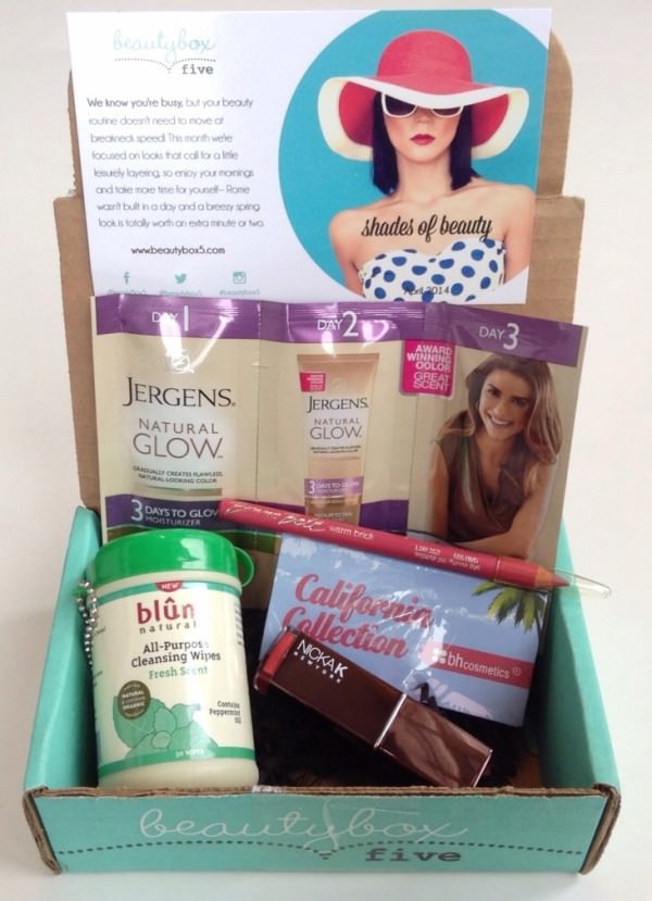 Beauty Box 5 Review – April 2014