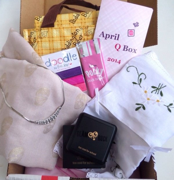 Q Box Review + Promo Code – April 2014