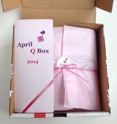 Q Box Review + Promo Code – April 2014
