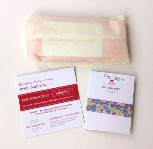 Panty By Post Review + Promo Code – May 2014
