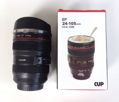 Camera Lens Mug from the T-Pain Fancy Box Review