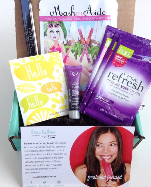 Beauty Box 5 Review – May 2014