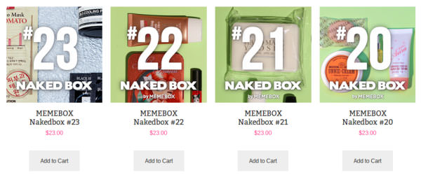 Memebox Deals: on sale until June 23rd