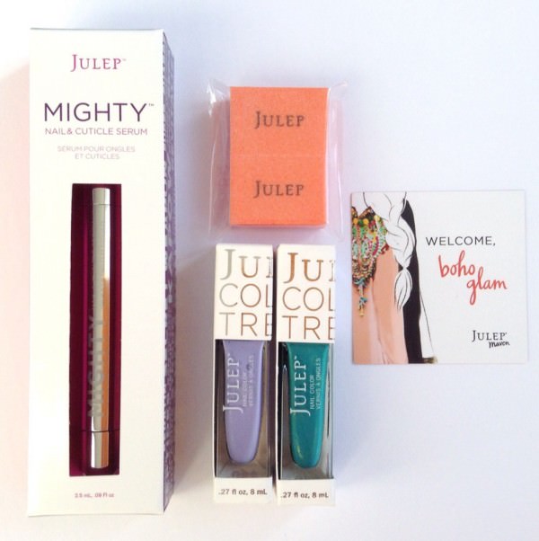 Julep Maven Welcome Box – Boho Glam + Promo Codes – June 2014