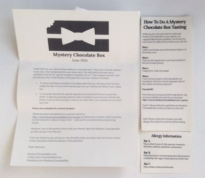 Mystery Chocolate Box Review – June 2014