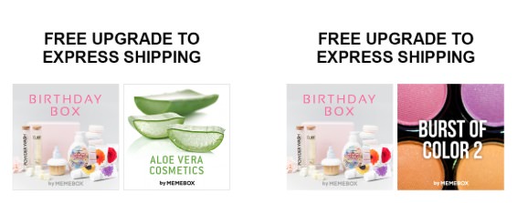 Memebox Exclusive Deals & New Arrival Boxes!