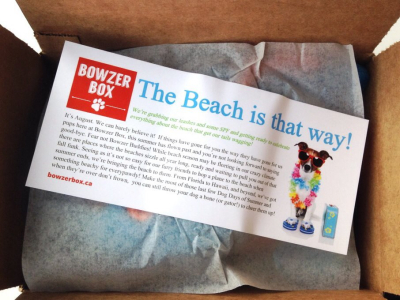 Bowzer Box Review + Discount Code – August 2014