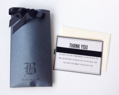 Black Box Tie Review + Free Gift Offer – August 2014