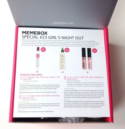 Memebox Girl’s Night Out Review + Promo Codes – August 2014